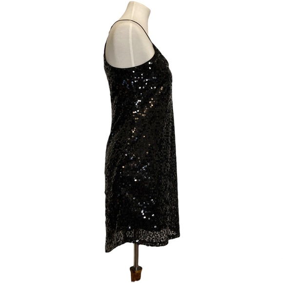 Express Black Sequin Dress Size XS - Picture 5 of 9